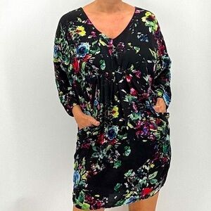 Anthropologie Maeve Coquette Girl Cottagecore Boho Romantic Floral Dress